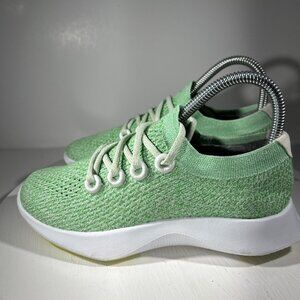 Allbirds Womens Size 5 Tree Dasher TD Shoes Running Green Sneaker Walk USED ONCE